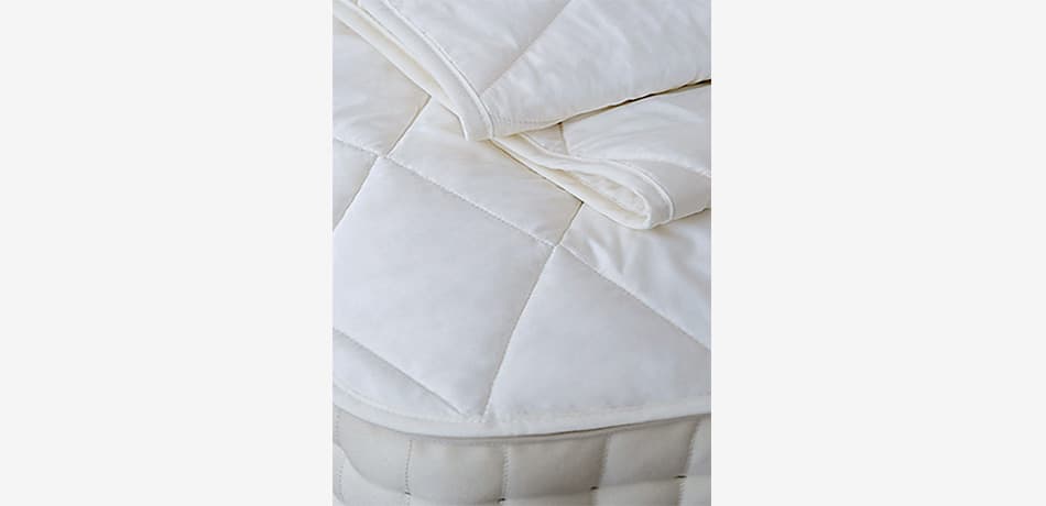vispring mattress protector size